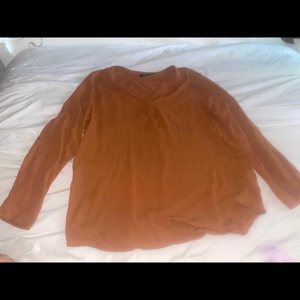 APT 9 Long Sleeve Blouse